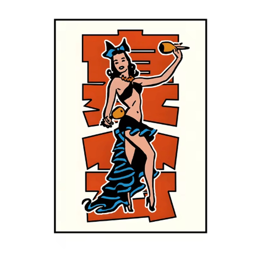 Japanese Retro Koi Canvas Poster Frameless Abstract Wall Art For Home Decor 10