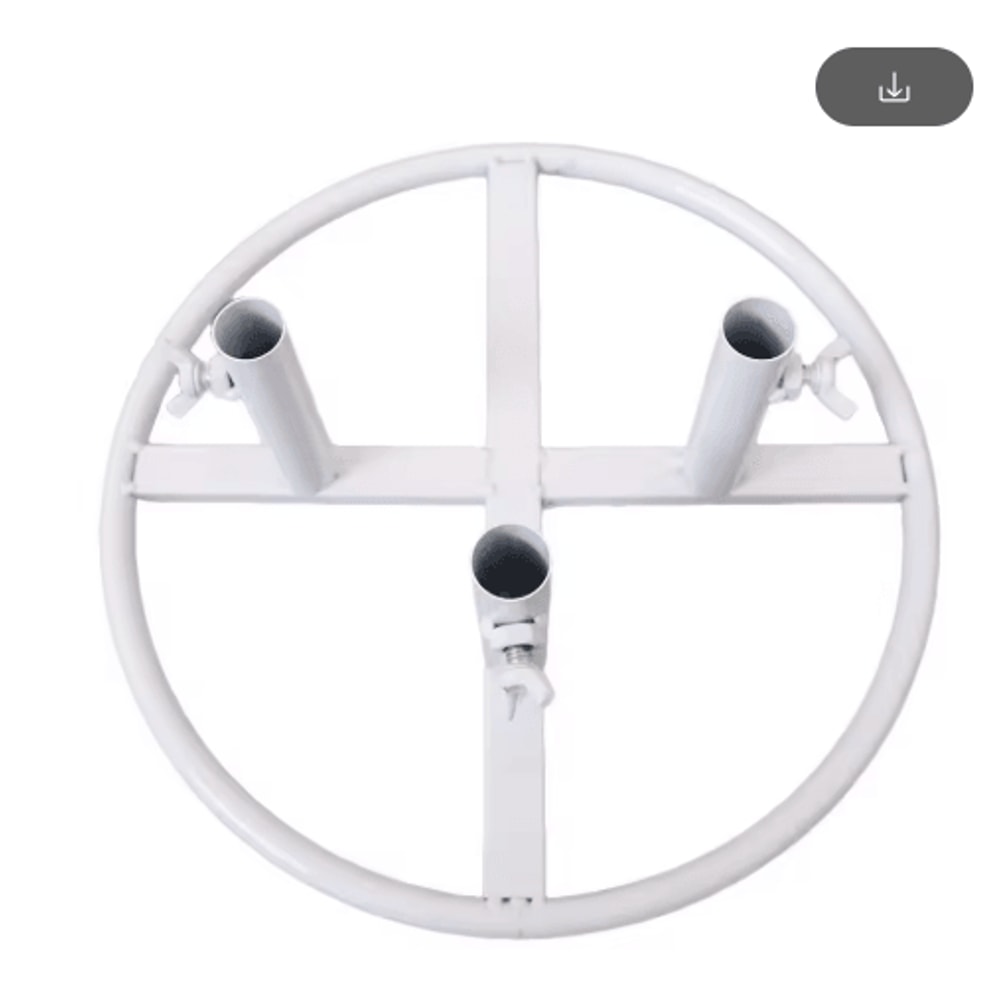 63Inch Floor Standing Flower Pole Stand Giant Paper Flower Display Base For Weddings Events 5