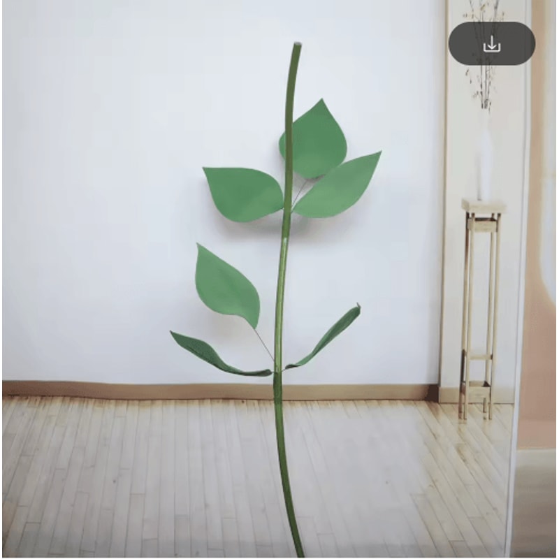 63Inch Floor Standing Flower Pole Stand Giant Paper Flower Display Base For Weddings Events 18