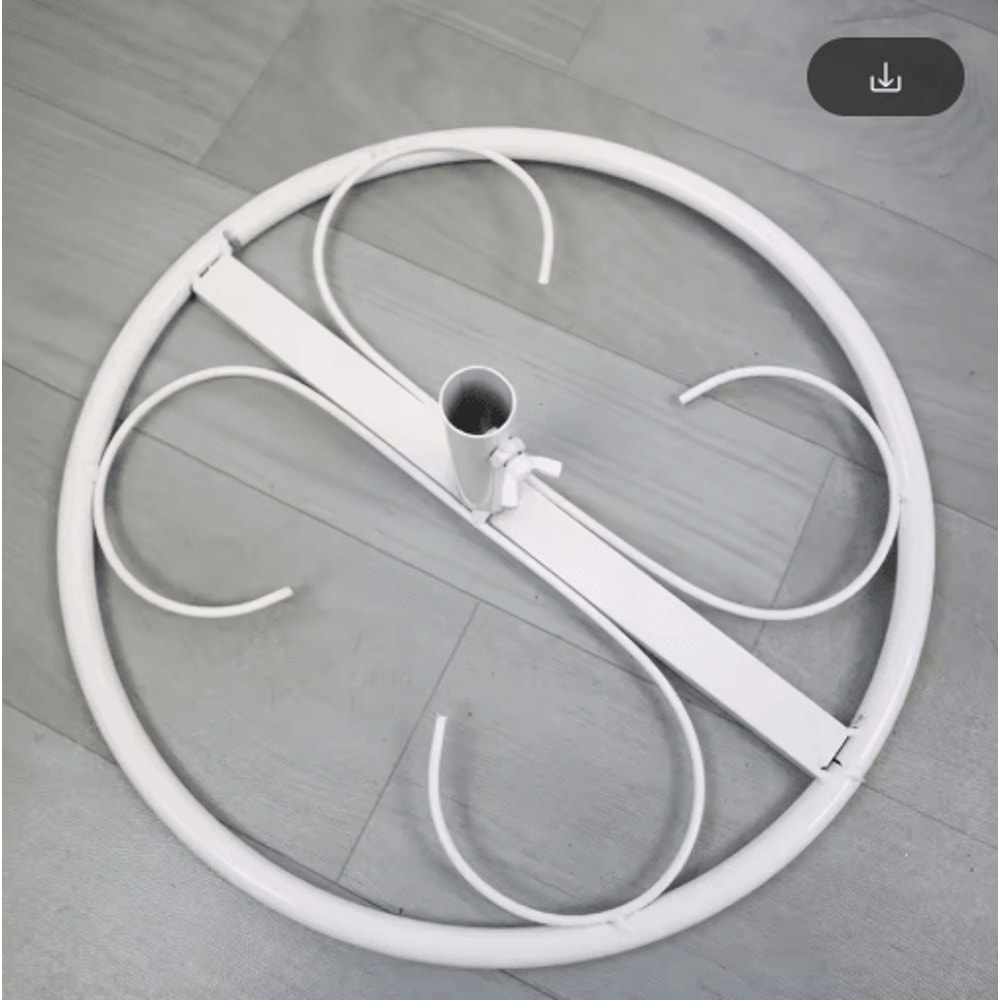 63Inch Floor Standing Flower Pole Stand Giant Paper Flower Display Base For Weddings Events 11