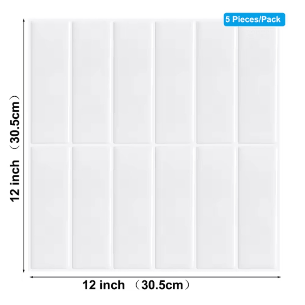 3D Peel And Stick Backsplash Tiles Waterproof SelfAdhesive Kitchen Wall Stickers 14