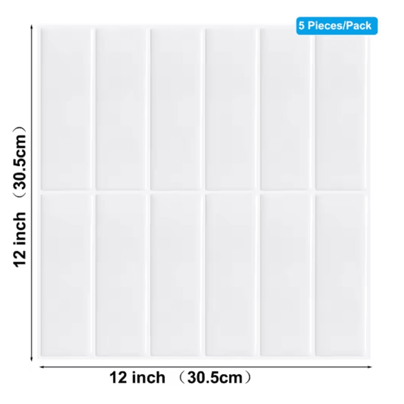 3D Peel And Stick Backsplash Tiles Waterproof SelfAdhesive Kitchen Wall Stickers 14
