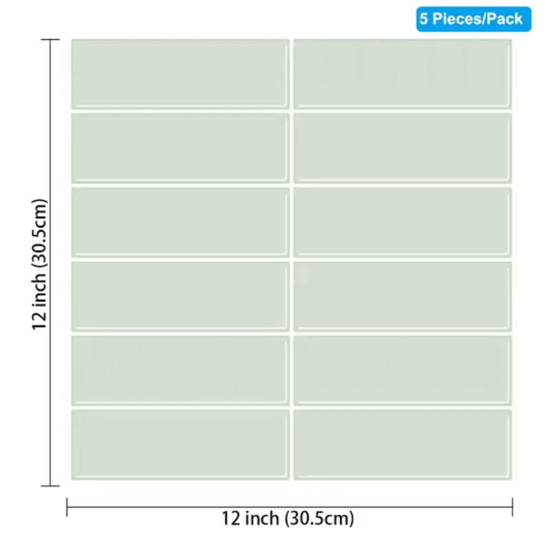 3D Peel And Stick Backsplash Tiles Waterproof SelfAdhesive Kitchen Wall Stickers 15