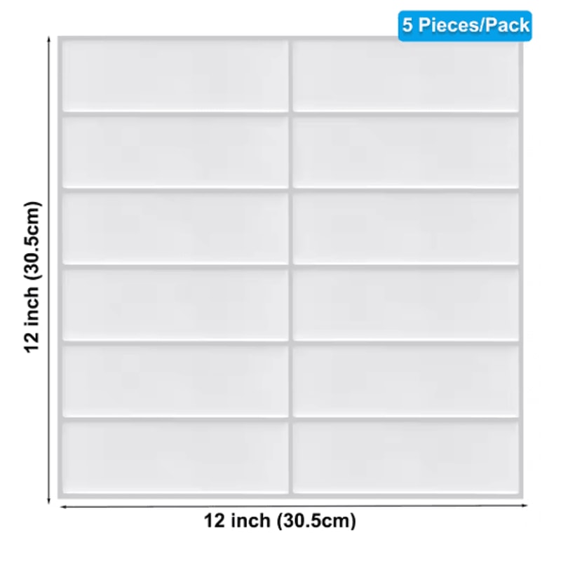 3D Peel And Stick Backsplash Tiles Waterproof SelfAdhesive Kitchen Wall Stickers 16