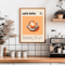 Vintage Coffee Culture Wall Art Poster Latte Espresso Kitchen Cafe Decor 6