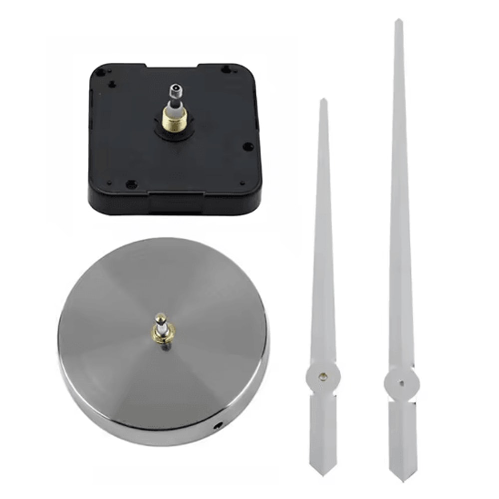 DIY 3D Large Wall Clock Kit Modern Quartz Mechanism With Big Clock Hands 7