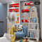 Cartoon Fire Truck Wall Decals Kids Room Nursery Wall Stickers Decor 6