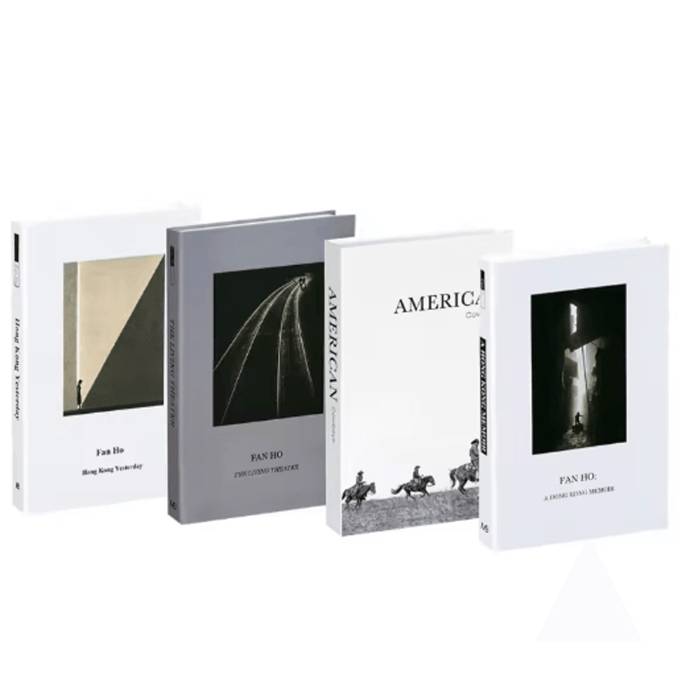 Aesthetic Decorative Fake Books Set Designer Coffee Table Bookshelf Decor 4pcs 2