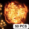 Mini LED Balloon Lights Set Waterproof Party Paper Lantern Lights 50100pcs 2