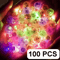 Mini LED Balloon Lights Set Waterproof Party Paper Lantern Lights 50100pcs 10