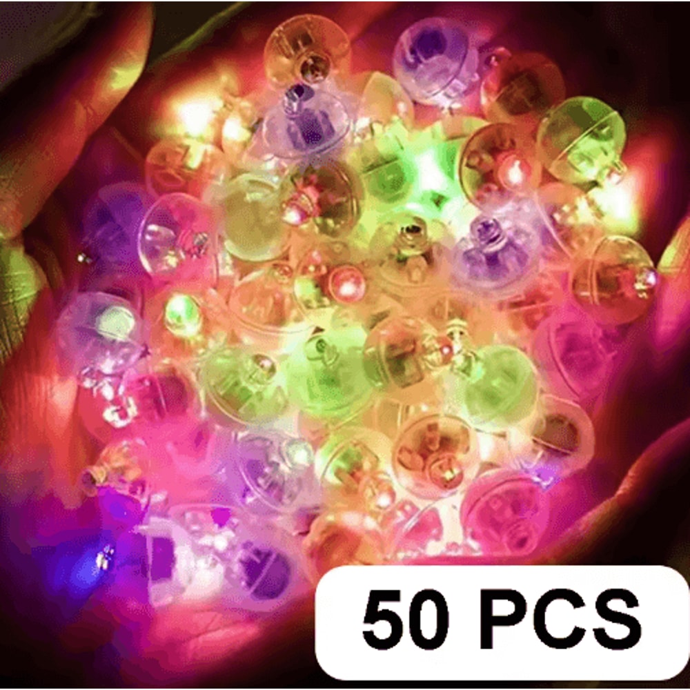 Mini LED Balloon Lights Set Waterproof Party Paper Lantern Lights 50100pcs 3