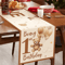 Cartoon Teddy Bear Table Runner Baby Shower 1st Birthday Table Decor 180by35cm 3