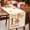 Cartoon Teddy Bear Table Runner Baby Shower 1st Birthday Table Decor 180by35cm 3