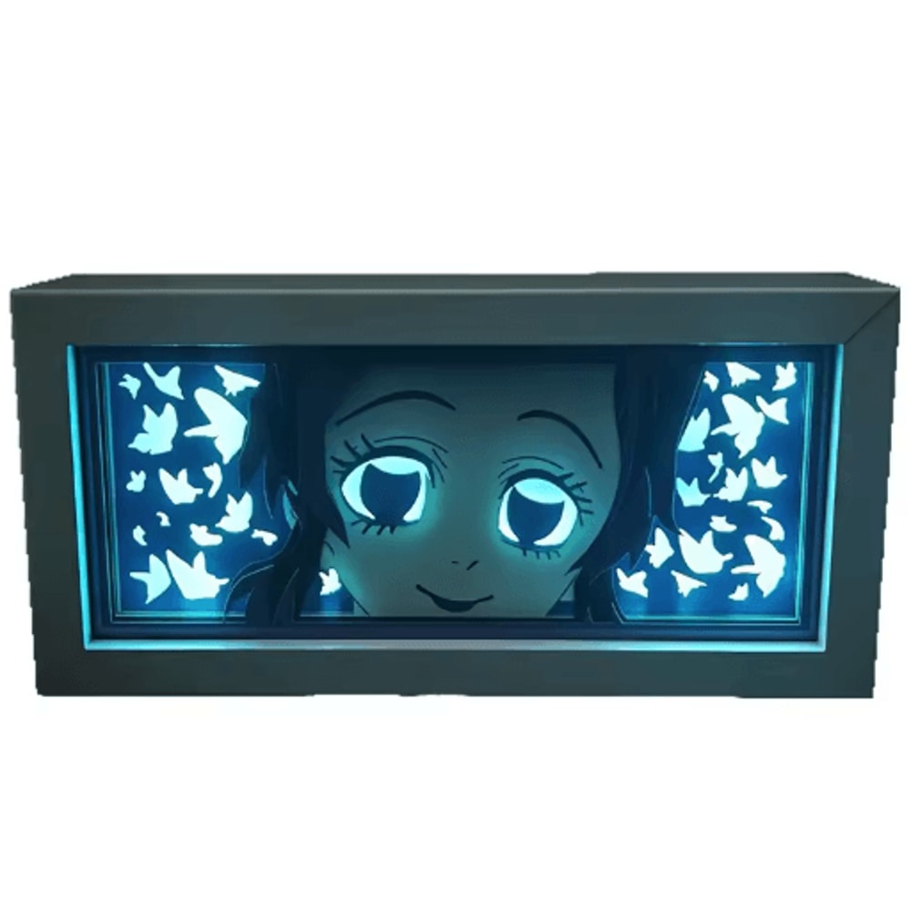 Demon Slayer 3D LED Light Box Tanjiro Anime Night Light Decor 12