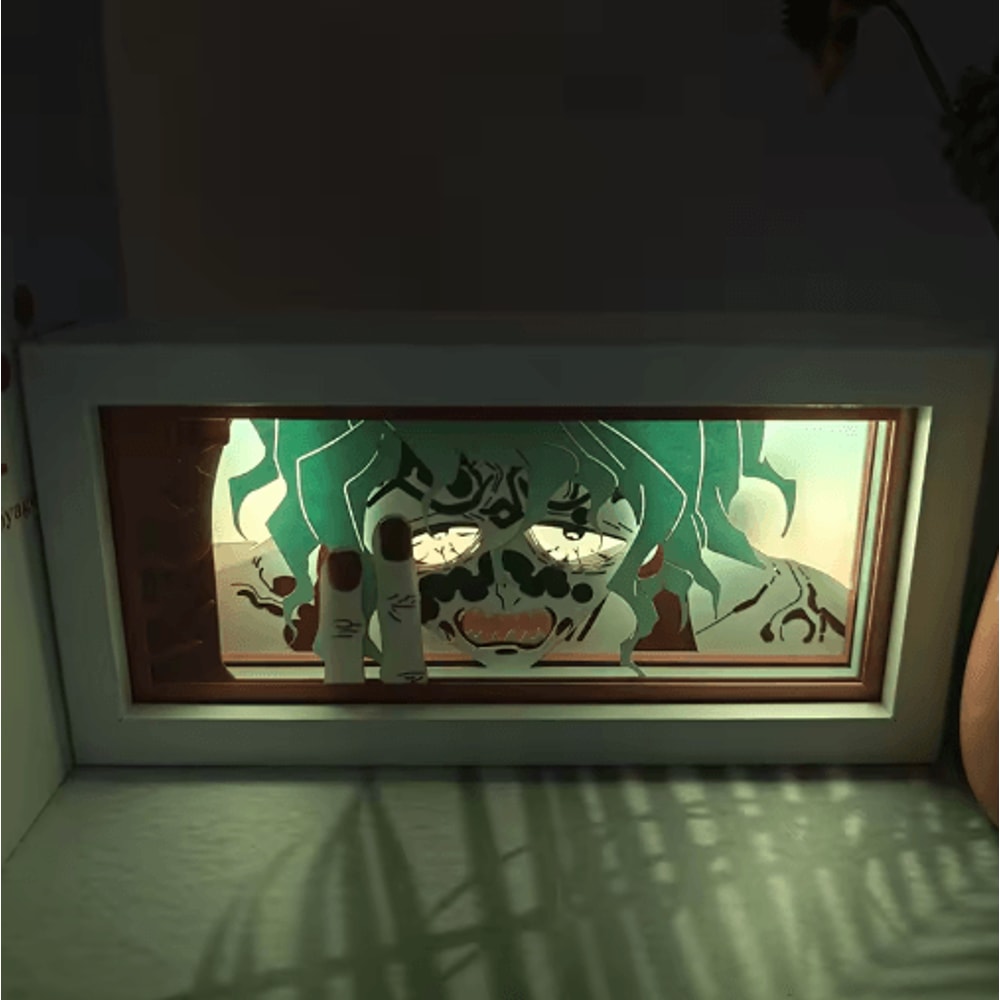 Demon Slayer 3D LED Light Box Tanjiro Anime Night Light Decor 14