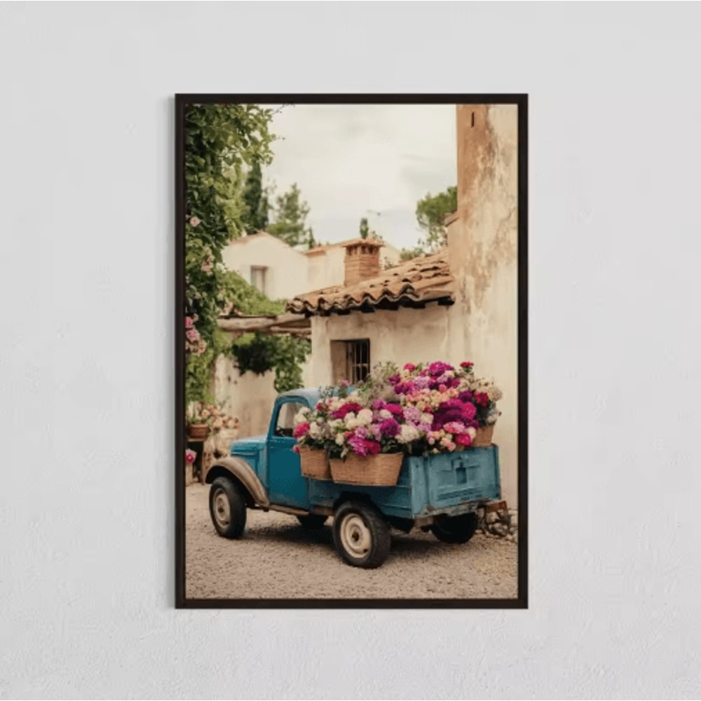 Minimalist Olive Tree Canvas Wall Art Mediterranean Frameless Still Life Poster 11