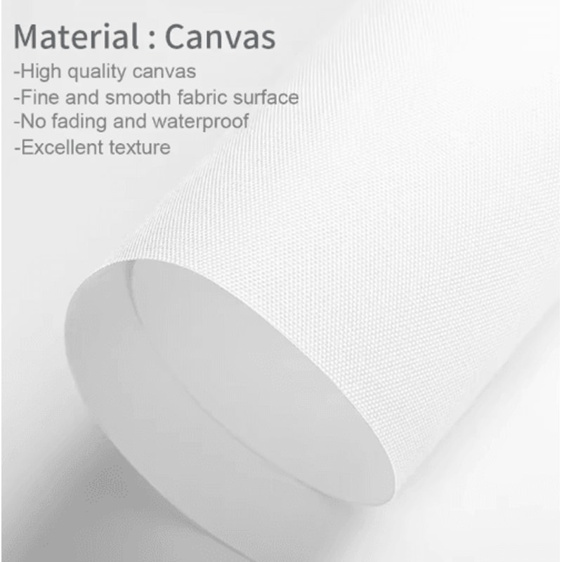 Minimalist Olive Tree Canvas Wall Art Mediterranean Frameless Still Life Poster 18