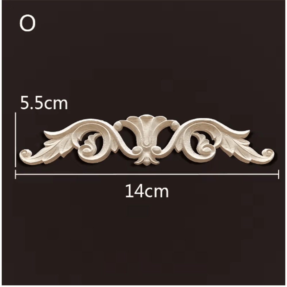 Antique Wood Carving Appliques Decorative Wall Furniture Onlays Mouldings 2