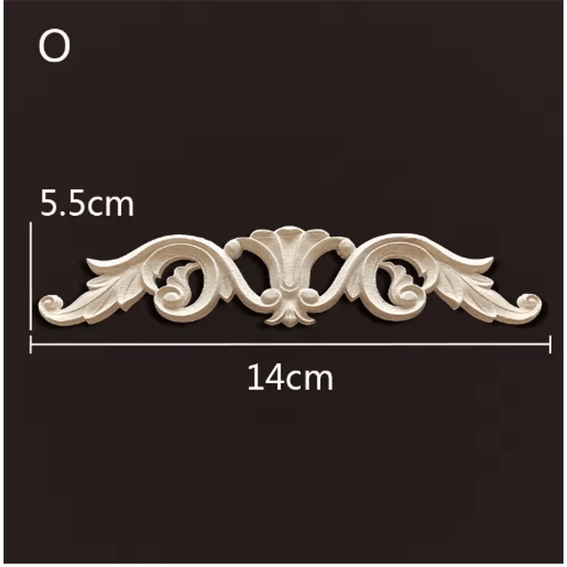 Antique Wood Carving Appliques Decorative Wall Furniture Onlays Mouldings 2