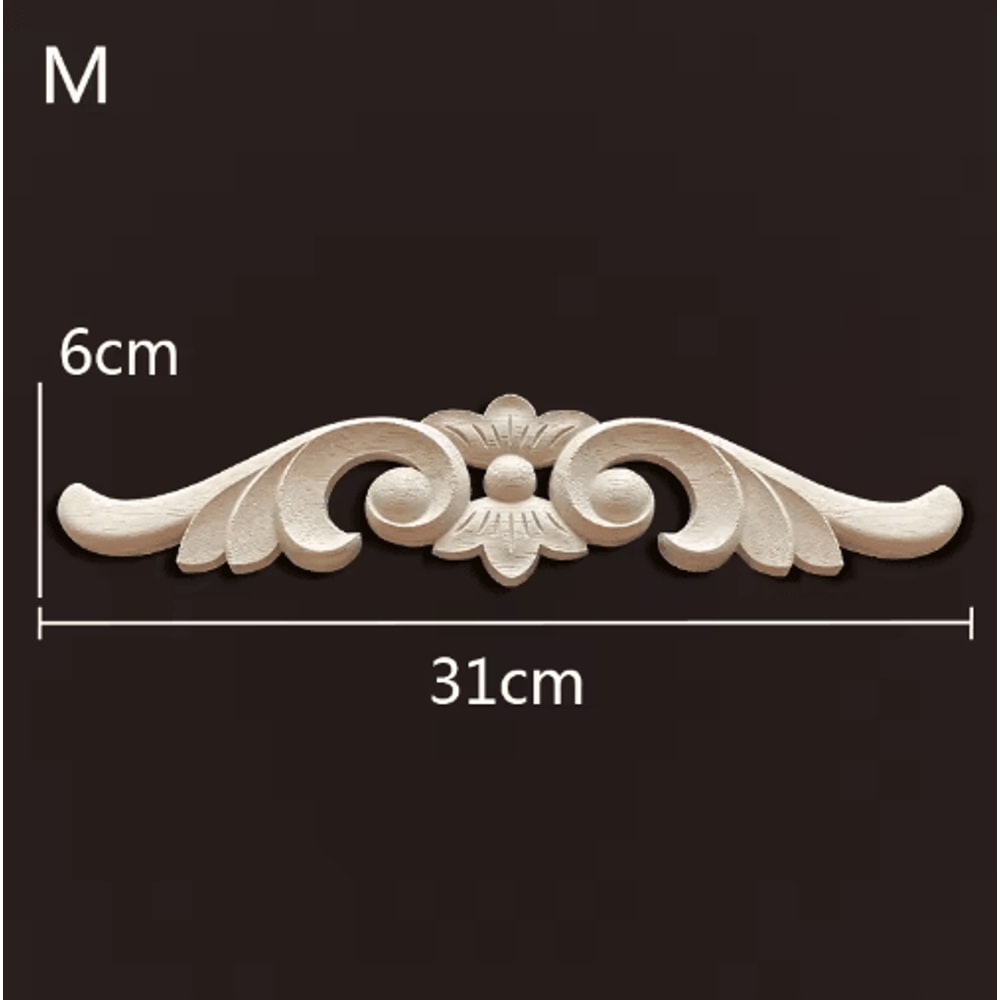 Antique Wood Carving Appliques Decorative Wall Furniture Onlays Mouldings 4