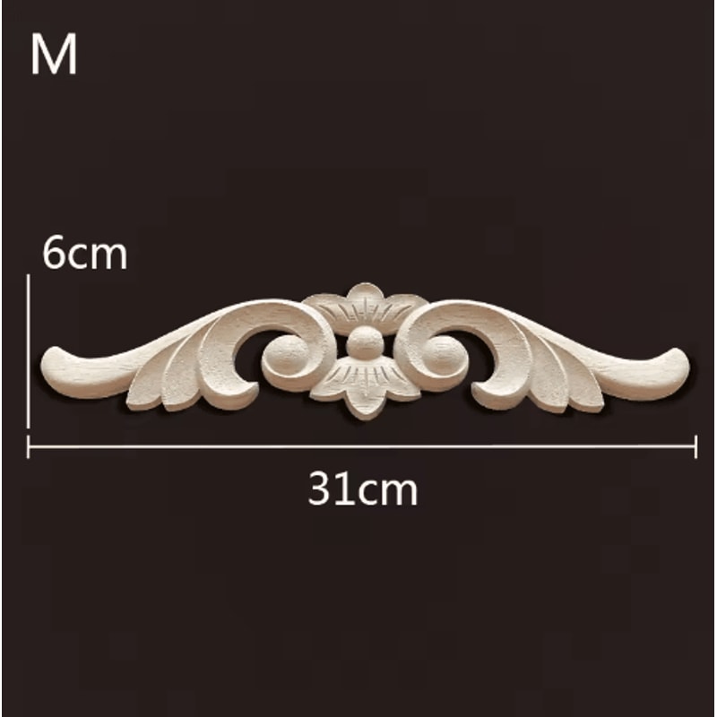 Antique Wood Carving Appliques Decorative Wall Furniture Onlays Mouldings 4