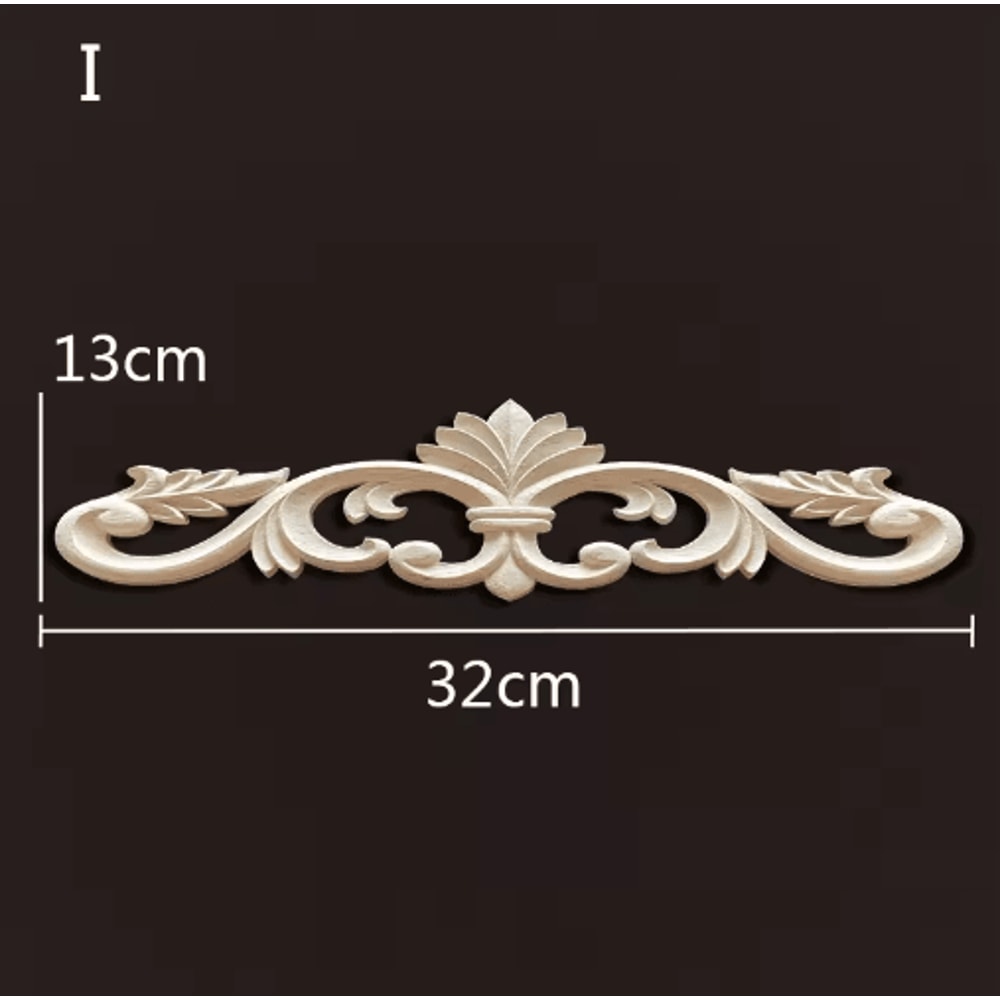 Antique Wood Carving Appliques Decorative Wall Furniture Onlays Mouldings 11