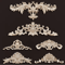 Antique Wood Carving Appliques Decorative Wall Furniture Onlays Mouldings 29