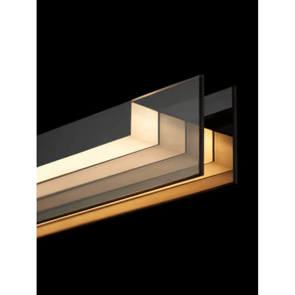 Modern Long Glass Pendant Light Elegant Kitchen Island Dining Room Chandelier 4