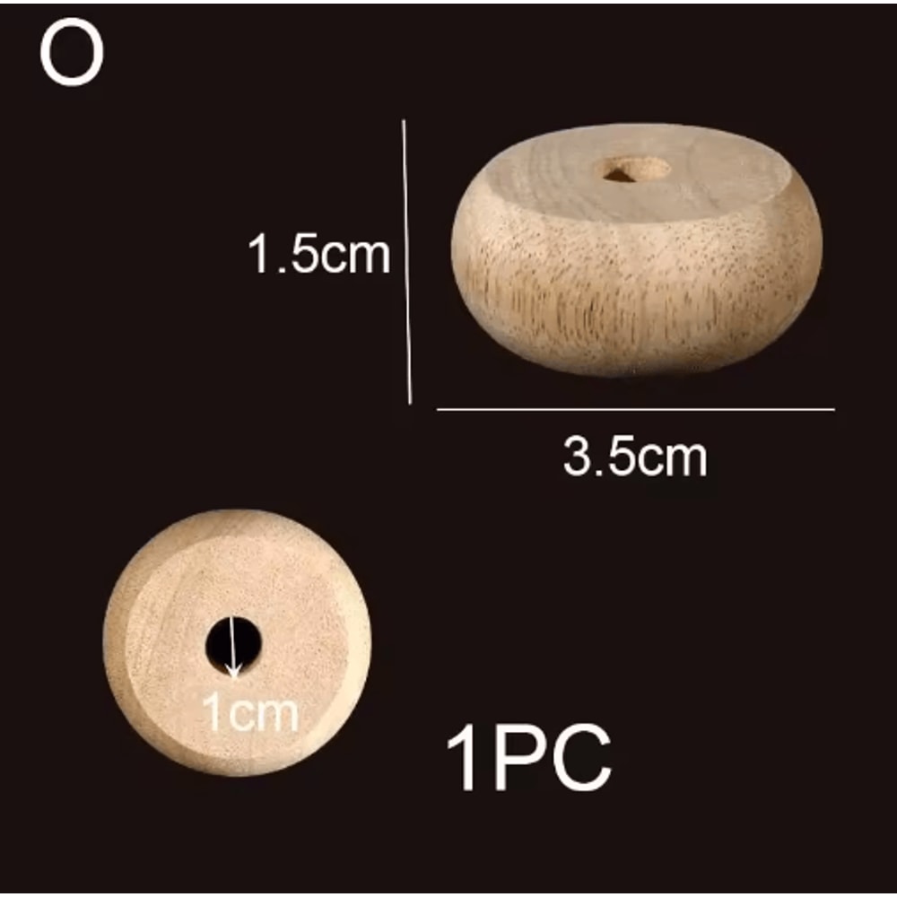 Roman Column Wood Carved Applique Half Round Furniture Onlay Decoration 1