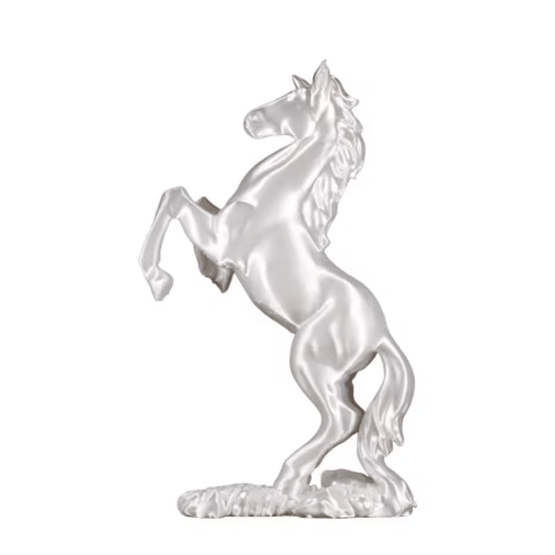 Rosewood Feng Shui Horse Statue Lucky Zodiac Horse Decor For Wealth Success 4