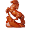 Rosewood Feng Shui Horse Statue Lucky Zodiac Horse Decor For Wealth Success 6