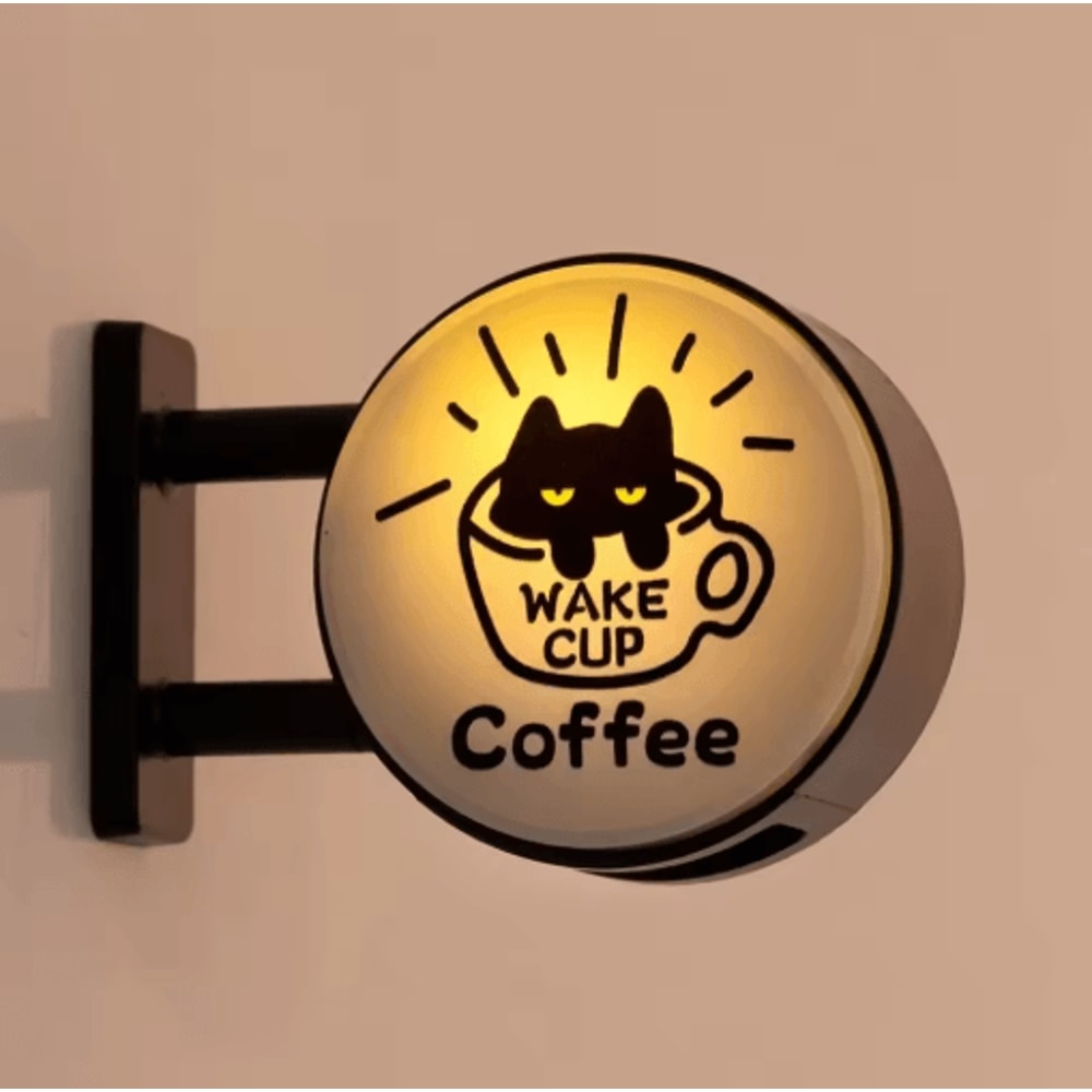 LED Coffee Neon Sign Magnet Mini Pegboard Coffee Corner Decor For Home Bar 10