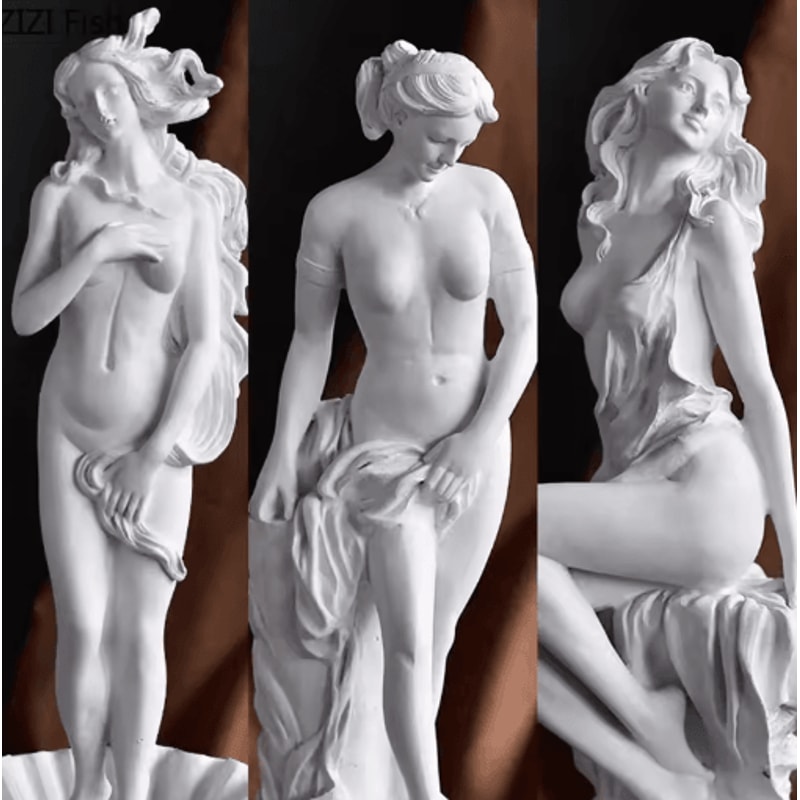 Venus Goddess Resin Sculpture Aesthetic Greek Mythology Desk Decor 8