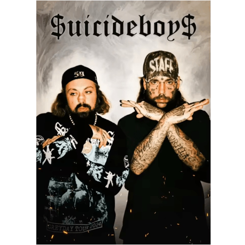 Suicideboys Vintage Rap Album Poster Hip Hop Canvas Wall Art Decor 2