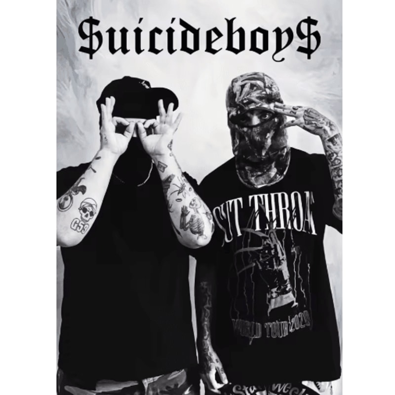 Suicideboys Vintage Rap Album Poster Hip Hop Canvas Wall Art Decor 3