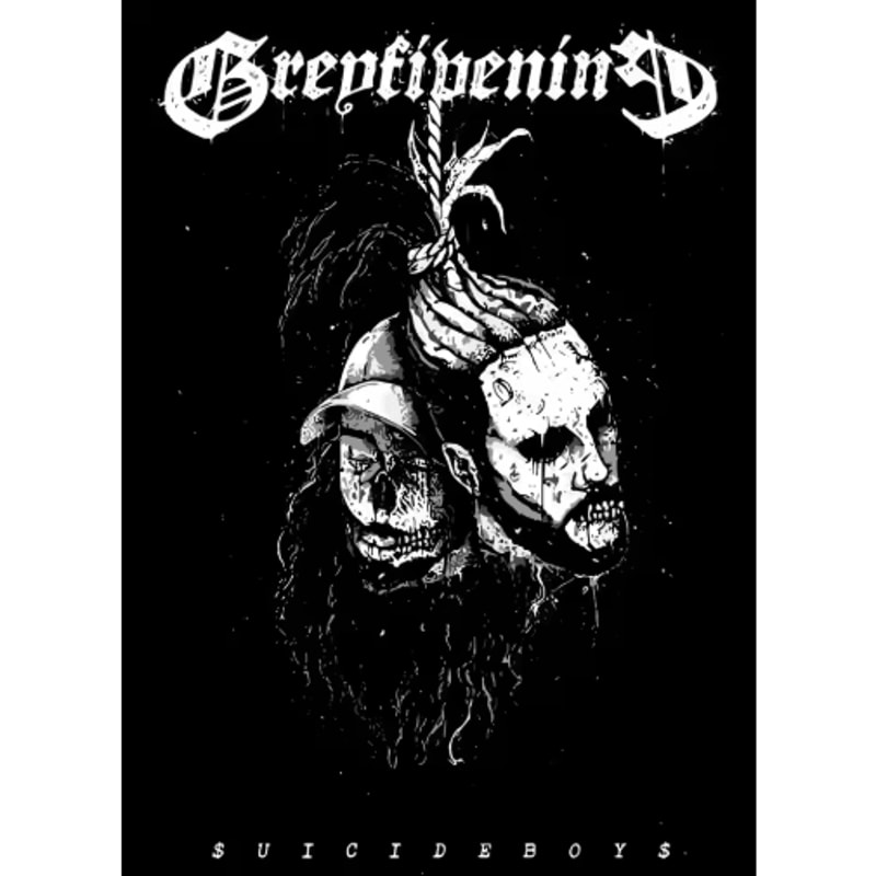 Suicideboys Vintage Rap Album Poster Hip Hop Canvas Wall Art Decor 12