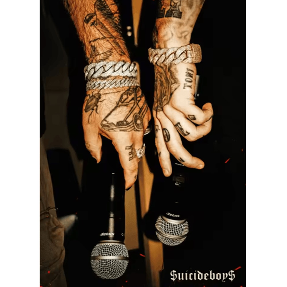 Suicideboys Vintage Rap Album Poster Hip Hop Canvas Wall Art Decor 13