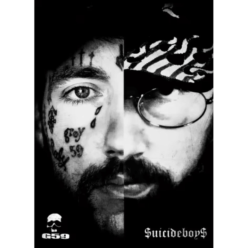 Suicideboys Vintage Rap Album Poster Hip Hop Canvas Wall Art Decor 9
