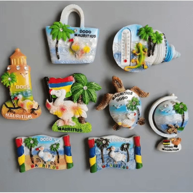 Mauritius Dodo Fridge Magnet Travel Souvenir Collectible Decor 0