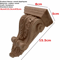 Natural Oak Wood Carved Applique Vintage Decorative Furniture Accent 7