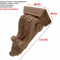 Natural Oak Wood Carved Applique Vintage Decorative Furniture Accent 8