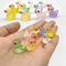 Glowing Mini Duck Figurines Set Resin Fairy Garden Micro Landscape Decor 6
