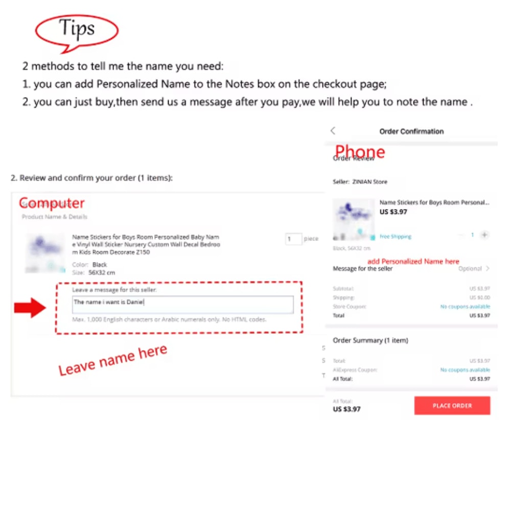 Vintage Barber Wall Sticker Hair Salon Scissors Comb Vinyl Decal 2