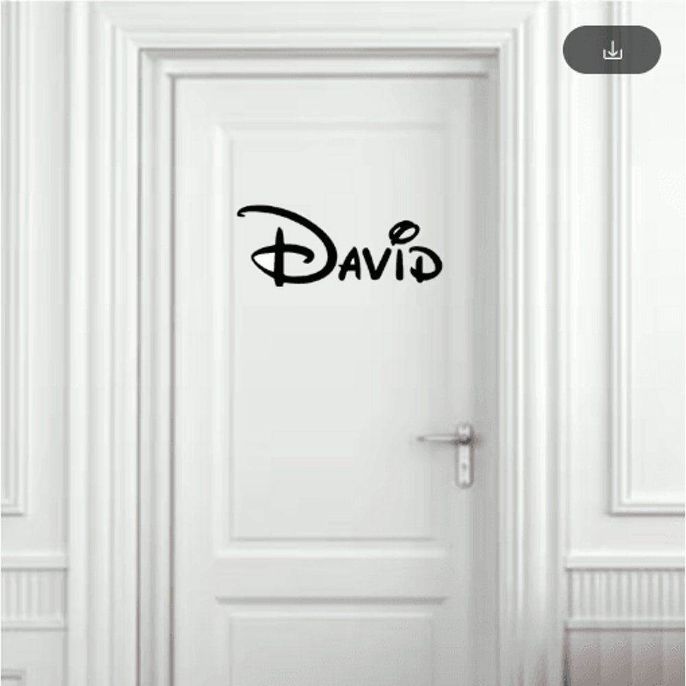 Personalized Name Wall Sticker Custom Kids Room Nursery Vinyl Decal 7