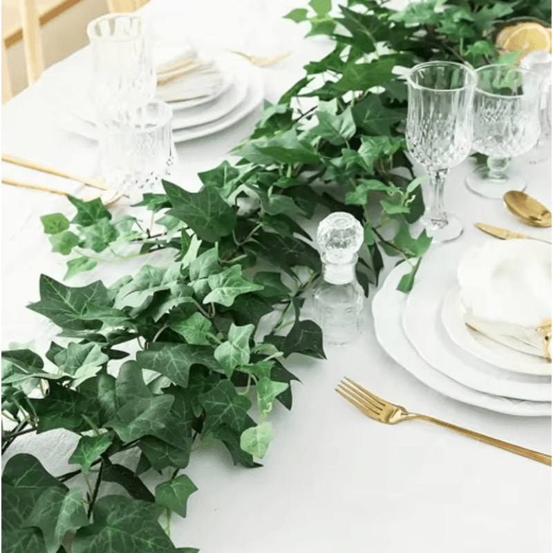 Artificial Ivy Vines Garland Lush Greenery Wall Hanging Plant Decor 5