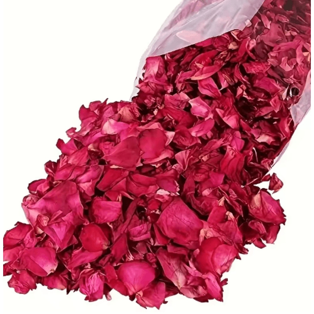 500g Natural Dried Rose Petals Aromatherapy Bath Wedding Decor Flowers 0