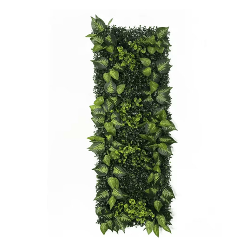 Artificial Rose Wall Panel 40x120cm Floral Grass Backdrop Home Decor 15