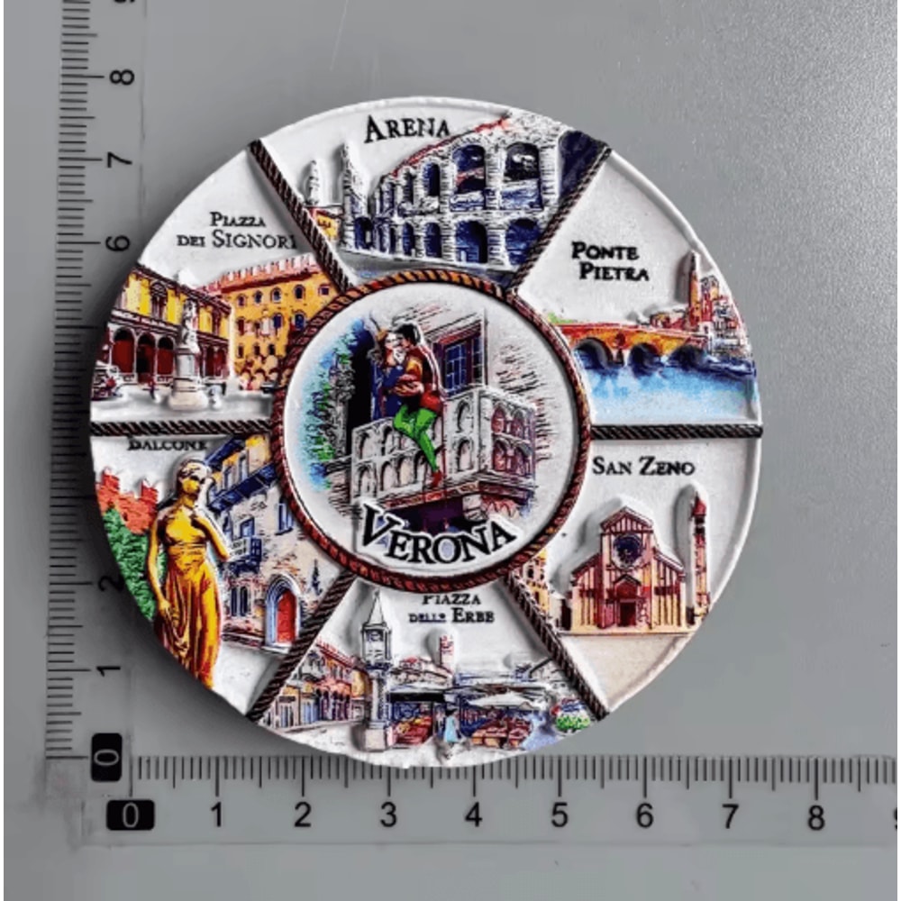 Verona Italy Souvenir Magnet Ancient City Travel Fridge Decor 1