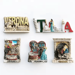 verona italy souvenir magnet ancient city travel fridge decor