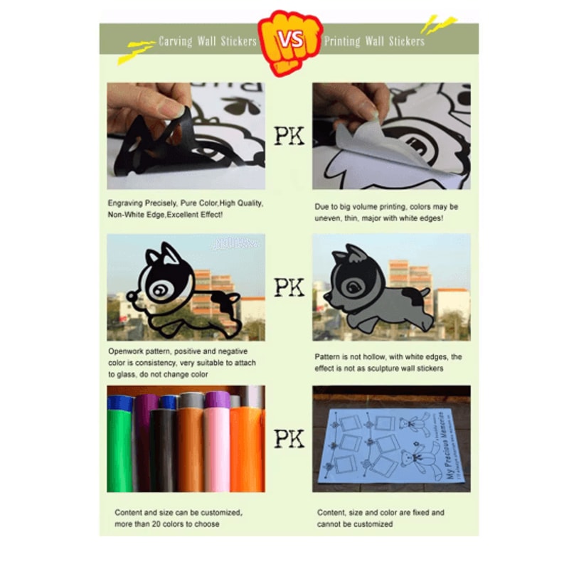 Custom Name Wall Sticker Personalized Kids Room Nursery Vinyl Decal 2